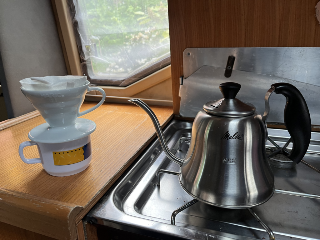 V60 Kaffee Handaufguss