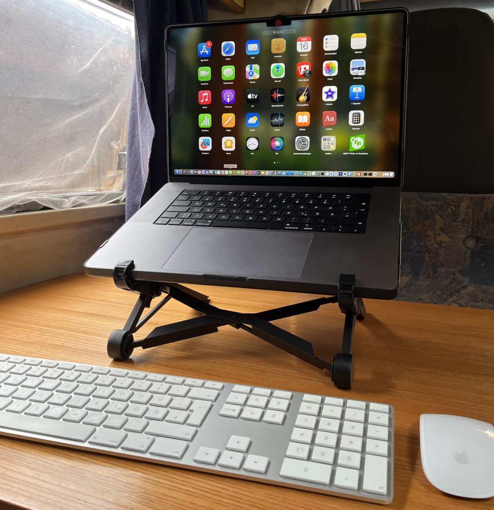 Laptopständer für ergonomisches Arbeiten